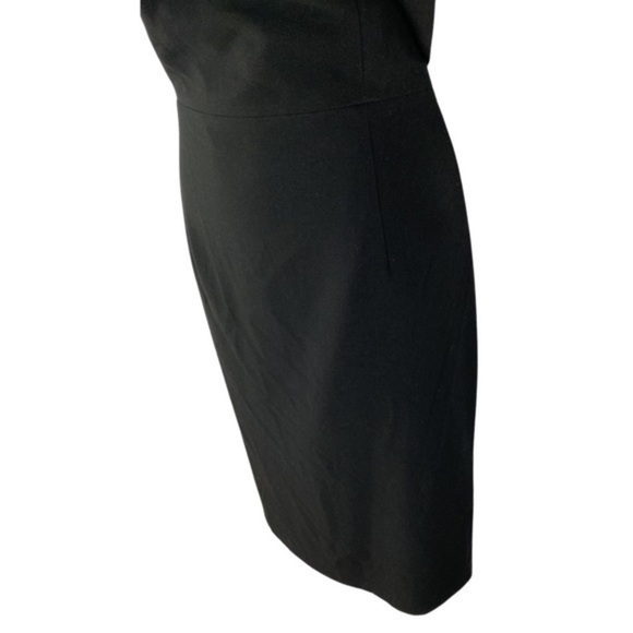 Calvin Klein black cowl neck sheath dress R28 - Picture 7 of 10